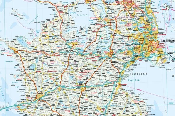 Produktbild: Reise Know-How Landkarte D&auml;nemark / Denmark (1:300.000)