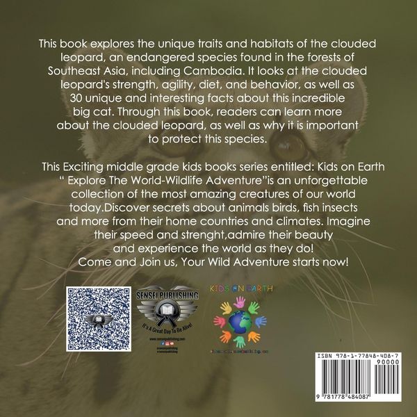 Produktbild: KIDS ON EARTH Wildlife Adventures - Explore The World - Clouded Leopard-Cambodia