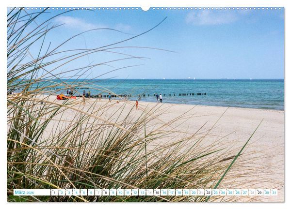 Produktbild: Warnem&uuml;nde - Sommer, Sonne und Sand im Schuh (Wandkalender 2026 DIN A2 quer), CALVENDO Monatskalender