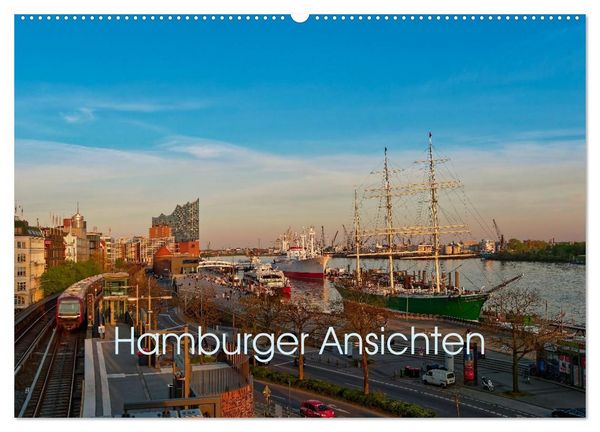 Produktbild: Hamburger Ansichten (Wandkalender 2027 DIN A2 quer), CALVENDO Monatskalender