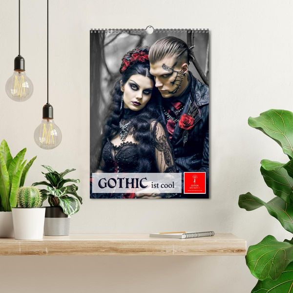 Produktbild: Gothic ist cool (Wandkalender 2026 DIN A3 hoch), CALVENDO Monatskalender