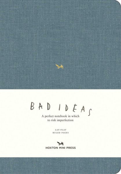 Produktbild: A Notebook for Bad Ideas (Large / Blue / Lined)