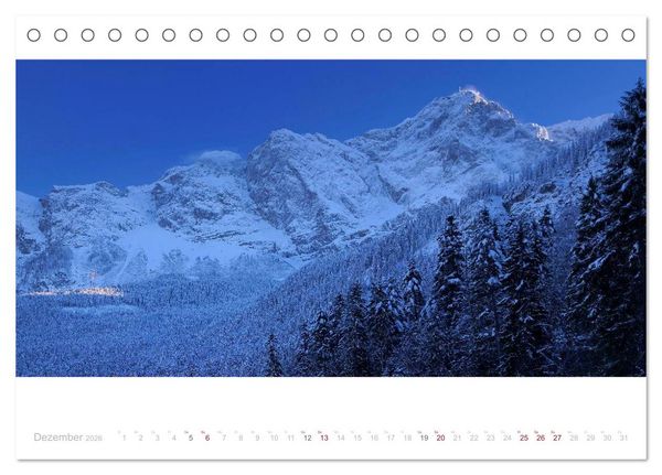 Produktbild: Unterwegs am Eibsee (Tischkalender 2026 DIN A5 quer), CALVENDO Monatskalender