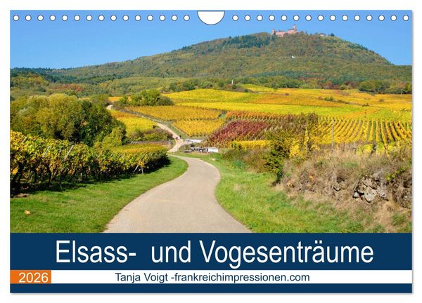 Produktbild: Elsass- und Vogesentr&auml;ume (Wandkalender 2026 DIN A4 quer), CALVENDO Monatskalender