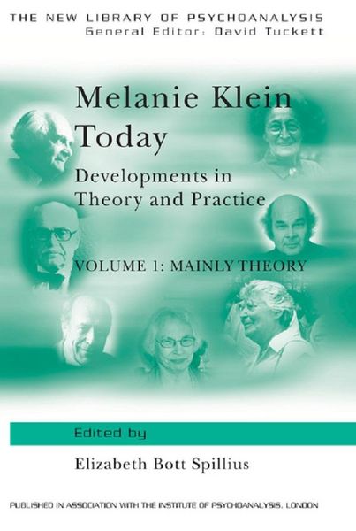Produktbild: Melanie Klein Today, Volume 1: Mainly Theory