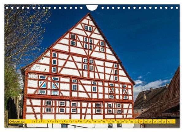 Produktbild: Scheer - Keinstadt im Naturpark Obere Donau (Wandkalender 2027 DIN A4 quer), CALVENDO Monatskalender