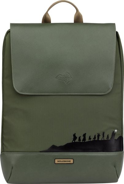 Produktbild: Moleskine Der Herr der Ringe Metro Backpack Slim, Moosgr&uuml;n