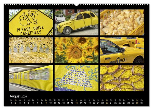 Produktbild: Colours (Wandkalender 2026 DIN A2 quer), CALVENDO Monatskalender