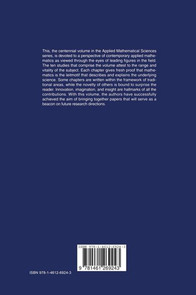 Produktbild: Trends and Perspectives in Applied Mathematics