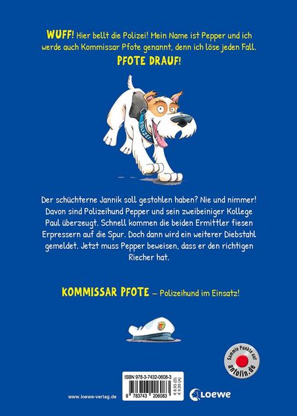 Produktbild: Kommissar Pfote (Band 1) - Immer der Schnauze nach