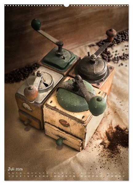 Produktbild: Alte Kaffeem&uuml;hlen (hochwertiger Premium Wandkalender 2026 DIN A2 hoch), Kunstdruck in Hochglanz