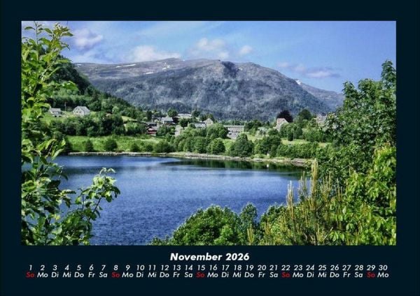 Produktbild: Bergige Welten 2026 Fotokalender DIN A4