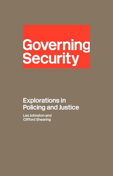 Produktbild: Governing Security