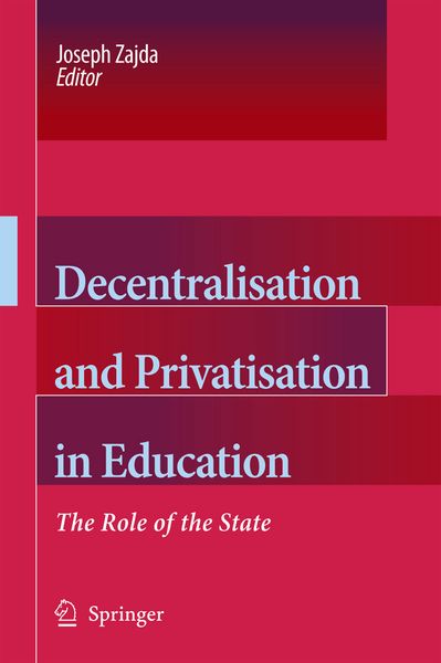 Produktbild: Decentralisation and Privatisation in Education