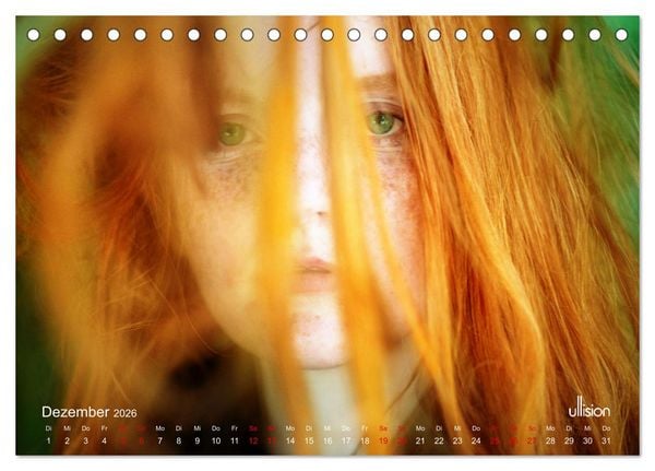 Produktbild: REDHEADS - Portrait aus dem Paradies (Tischkalender 2026 DIN A5 quer), CALVENDO Monatskalender