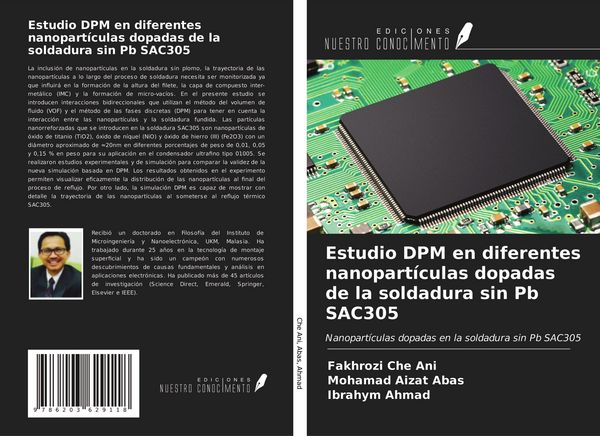 Produktbild: Estudio DPM en diferentes nanopart&iacute;culas dopadas de la soldadura sin Pb SAC305