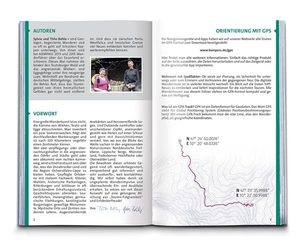 Produktbild: KOMPASS Wanderf&uuml;hrer Naturpark Teutoburger Wald mit Wiehen- und Eggegebirge, 55 Touren