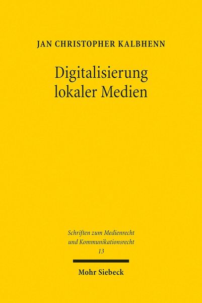 Produktbild: Digitalisierung lokaler Medien