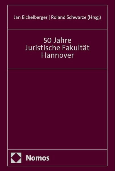 Produktbild: 50 Jahre Juristische Fakult&auml;t Hannover