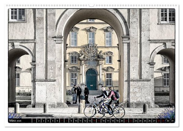Produktbild: Osnabr&uuml;ck f&auml;hrt Fahrrad (Wandkalender 2026 DIN A2 quer), CALVENDO Monatskalender