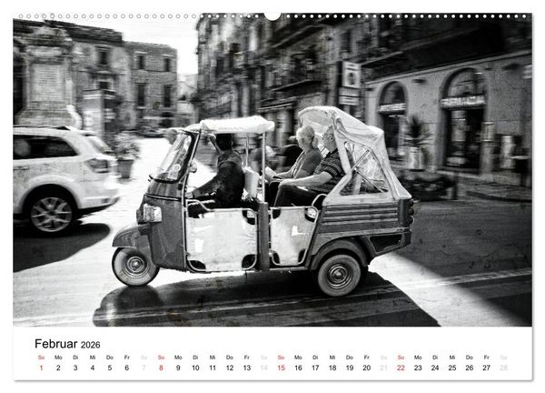 Produktbild: Silberstein portr&auml;tiert Palermo (Wandkalender 2026 DIN A2 quer), CALVENDO Monatskalender