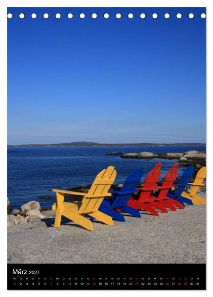 Produktbild: Kanada - Die Provinz Nova Scotia (Tischkalender 2027 DIN A5 hoch), CALVENDO Monatskalender