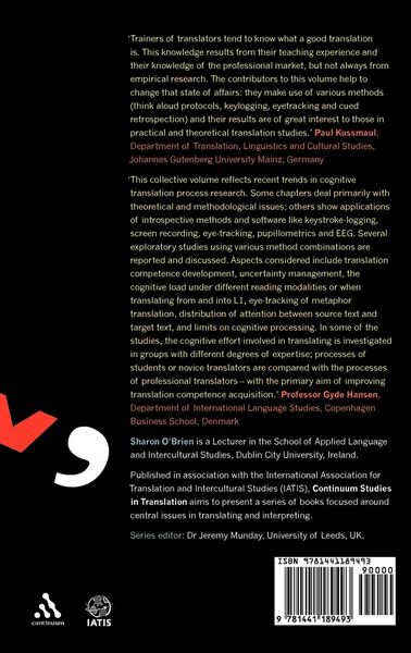 Produktbild: Cognitive Explorations of Translation