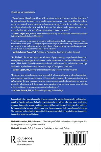 Produktbild: Psychotherapy as a Developmental Process