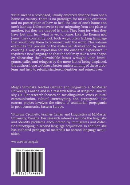 Produktbild: Exile, language and identity