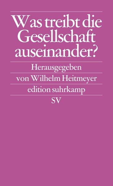 Produktbild: Was treibt die Gesellschaft auseinander?