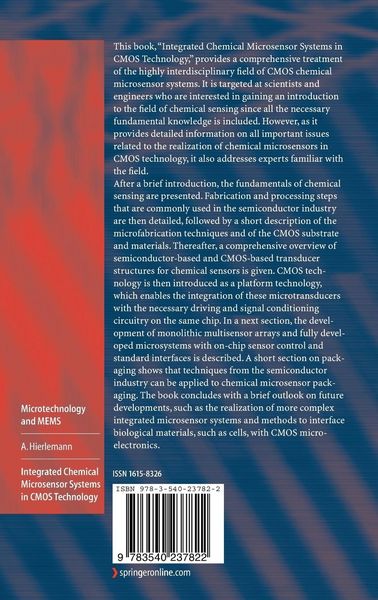Produktbild: Integrated Chemical Microsensor Systems in CMOS Technology