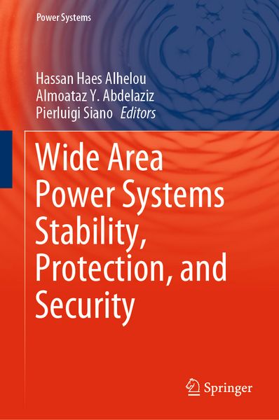 Produktbild: Wide Area Power Systems Stability, Protection, and Security