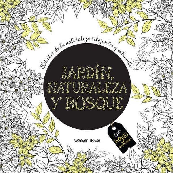 Produktbild: Adult Colouring Books Nature Garden and Forests - Spanish