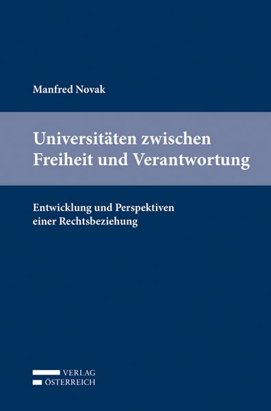 Produktbild: Universit&auml;ten zwischen Freiheit und Verantwortung