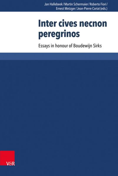 Produktbild: Inter cives necnon peregrinos