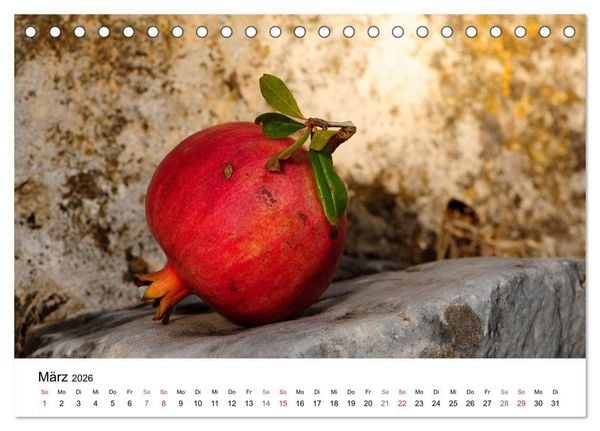 Produktbild: Peloponnes Impressionen / 2026 (Tischkalender 2026 DIN A5 quer), CALVENDO Monatskalender