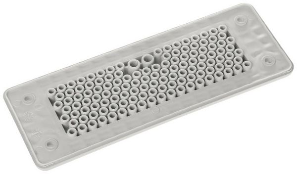 Produktbild: Trelleborg MH-24 F 125-1 LIGHT GREY UL94 V-0 IP65 | TPE | Screw Durchf&uuml;hrungsplatte TPE Grau 1 St.