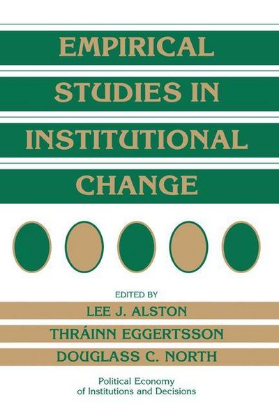 Produktbild: Empirical Studies in Institutional Change