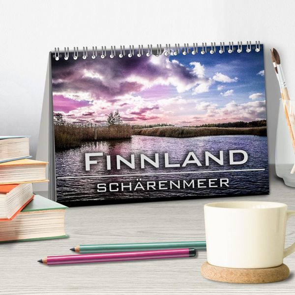 Produktbild: Finnland Sch&auml;renmeer (Tischkalender 2026 DIN A5 quer), CALVENDO Monatskalender