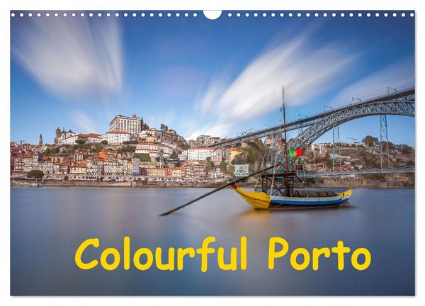 Colorful Porto (Wall Calendar 2026 DIN A3 landscape), CALVENDO 12 Month Wall Calendar