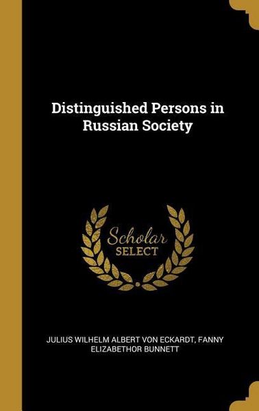 Produktbild: Distinguished Persons in Russian Society