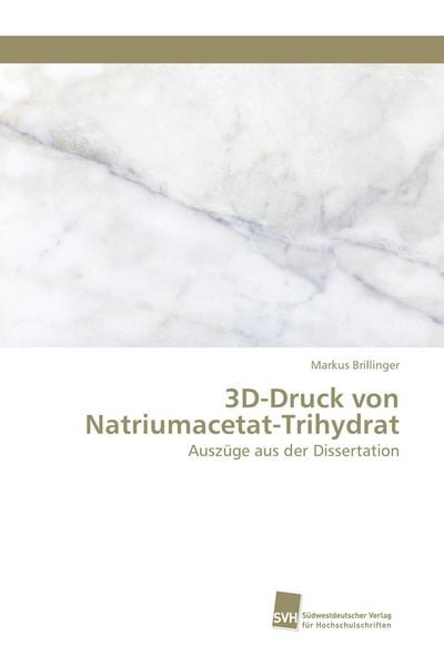 Produktbild: 3D-Druck von Natriumacetat-Trihydrat
