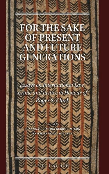 Produktbild: For the Sake of Present and Future Generations