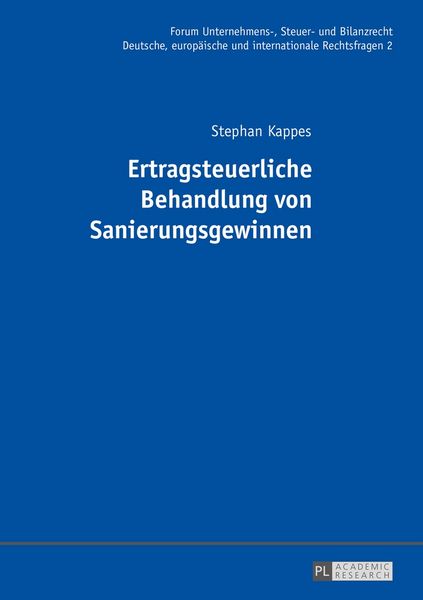 Produktbild: Ertragsteuerliche Behandlung von Sanierungsgewinnen