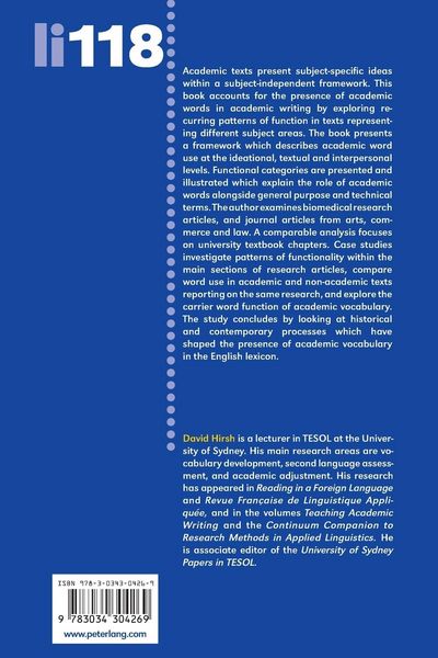 Produktbild: Academic Vocabulary in Context