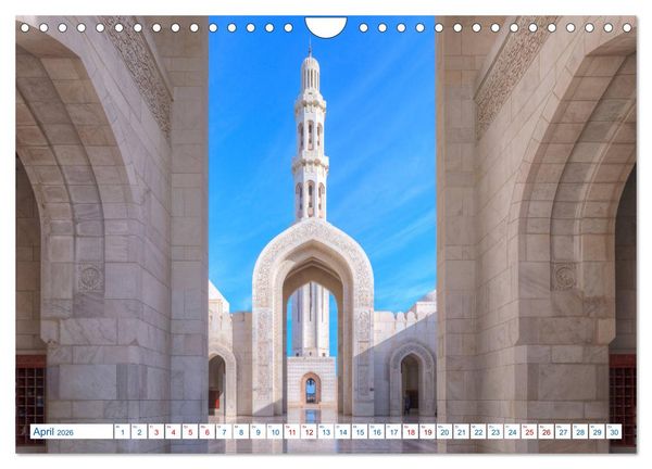 Produktbild: Oman - Ein Land aus 1001 Nacht (Wandkalender 2026 DIN A4 quer), CALVENDO Monatskalender