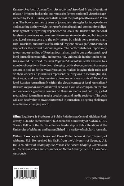 Produktbild: Russian Regional Journalism