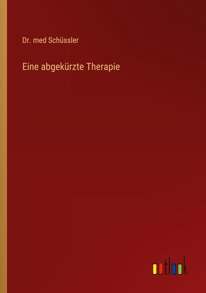 Produktbild: Eine abgek&uuml;rzte Therapie