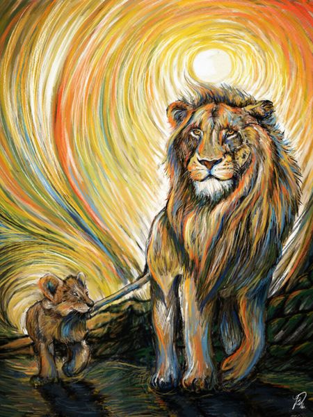 Produktbild: CALVENDO Puzzle L&ouml;wenmut | 1000 Teile Lege-Gr&ouml;&szlig;e 64x48cm Foto-Puzzle f&uuml;r gl&uuml;ckliche Stunden