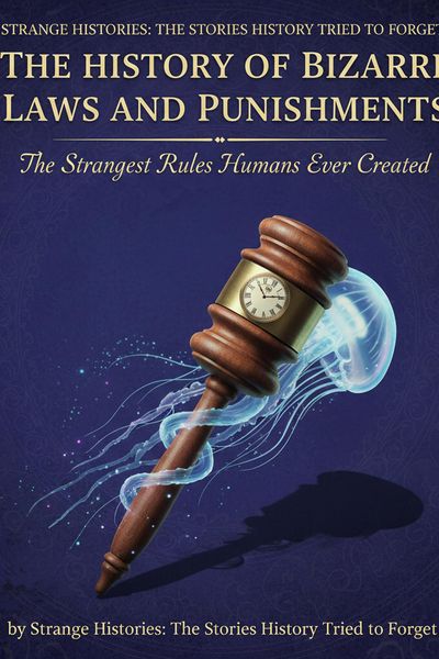 Produktbild: The History of Bizarre Laws and Punishments: The Strangest Rules Humans Ever Created (Strange Histories: The Stories History Tried to Forget)